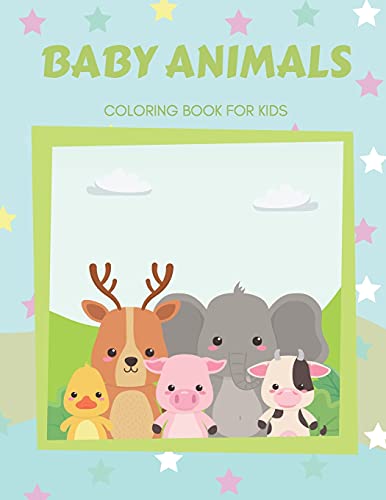 Baby Animals coloring book for kids