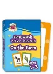 First Words Picture Flashcards for Ages 1-3: On the Farm