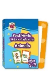 First Words Picture Flashcards for Ages 1-3: Animals