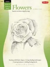 Drawing: Flowers with William F. Powell: Learn to paint step by step