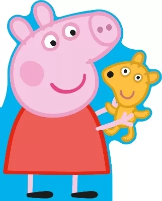 Peppa Pig: All About Peppa: A Peppa-shaped board book