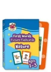 First Words Picture Flashcards for Ages 1-3: Nature