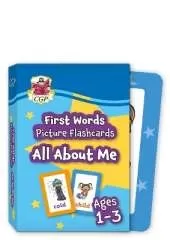 First Words Picture Flashcards for Ages 1-3: All About Me