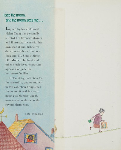 I See the Moon, and the Moon Sees Me: Helen Craig's Book of Nursery Rhymes