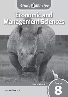 Study & Master Economic and Management Sciences Exercise Book Grade 8