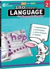 180 Days™: Language for Second Grade: Practice, Assess, Diagnose