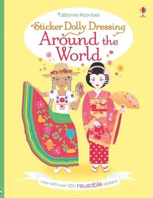 Sticker Dolly Dressing Around the World
