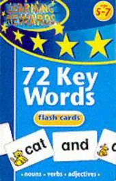 72 Key Words Flash Cards