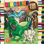 Dinosaur Coloring Book for kids ages 4-8: With Unique Illustrations including T-Rex, Velociraptor, Triceratops, Stegosaurus and More