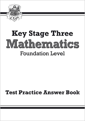 KS3 Maths Answers for Test Practice Workbook - Foundation