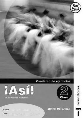 !Asi! 2 Cuaderno De Ejercicios Claro