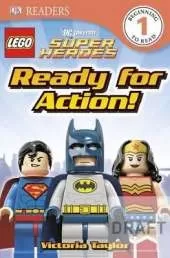 DK Readers L1: LEGO DC Super Heroes: Ready for Action!