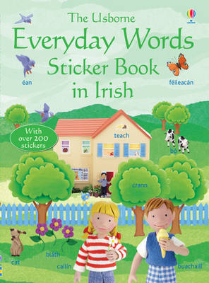 Everyday Words in Irish Sticker Book