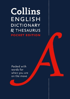 English Pocket Dictionary and Thesaurus: The Perfect Portable English Dictionary and Thesaurus