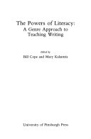 The Powers of Literacy: A Genre Approach to Teaching Writing