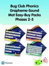 Bug Club Phonics Grapheme-Sound Mat Easy-Buy Packs Phases 2-5