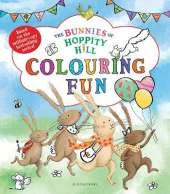 The Bunnies of Hoppity Hill: Colouring Fun: A cute and cosy colouring adventure