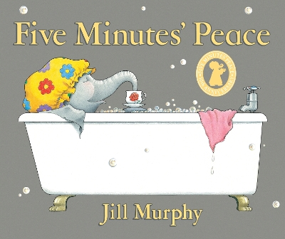 Five Minutes' Peace: A beloved classic and funny, heartwarming picture book story about a busy elephant mum and her children – perfect for mums, toddlers, kids age 3,4,5,6,7