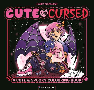 Cute & Cursed: A Spookily Cute Colouring Book