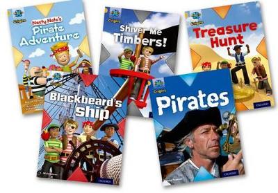 Project X Origins: Gold Book Band, Oxford Level 9: Pirates: Mixed Pack of 5