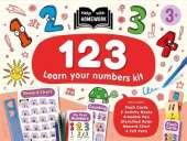 123 Learn Your Numbers Kit: Preschooler learning set to develop numeracy skills | Includes flash cards, reward chart, activity books, pens and more!