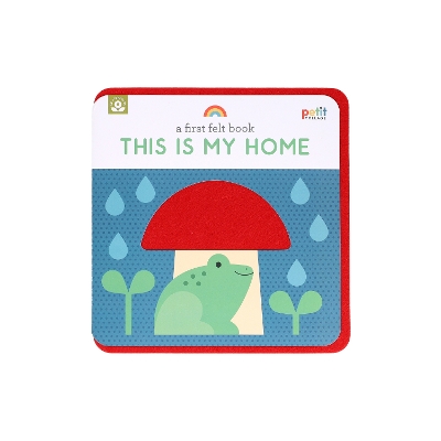 A First Felt Book: This Is My Home: A Petit Felt Book