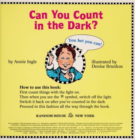 Can You Count in the Dark?