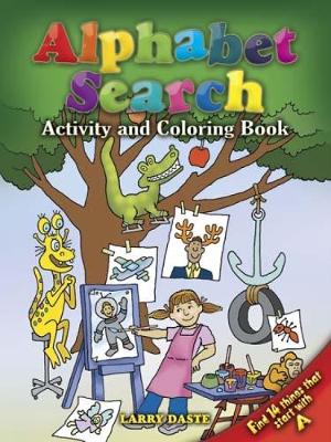 Alphabet Search: Activity and Coloring Book