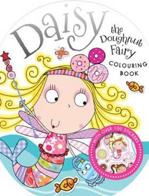 Daisy Shaped Colouring and Sticker Book