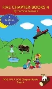 Five Chapter Books 4: Sound-Out Phonics Books Help Developing Readers, including Students with Dyslexia, Learn to Read (Step 4 in a Systematic Series of Decodable Books)