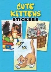 Cute Kittens Stickers: 36 Stickers, 9 Different Designs