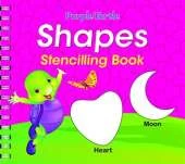 Purple Turtle Shapes Stencil Book