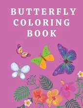 Butterfly Coloring Book: Butterflies Activity Book for Kids - Coloring book for Children - Easy Coloring Books for Beginners - Simple Illustration to Color for Kids Ages 4-8