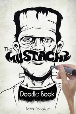 Mustache Doodle Book