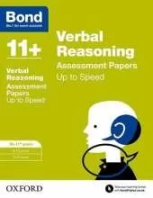 Bond 11+: Verbal Reasoning: Up to Speed Papers: 10-11+ years