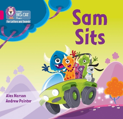 Sam Sits: Band 01a/Pink a