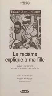 Le racisme explique a ma fille - book