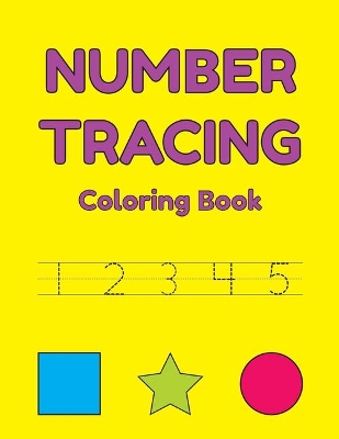 Number Tracing Coloring Book