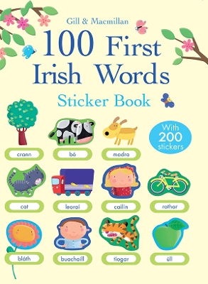 100 First Irish Words Sticker Book