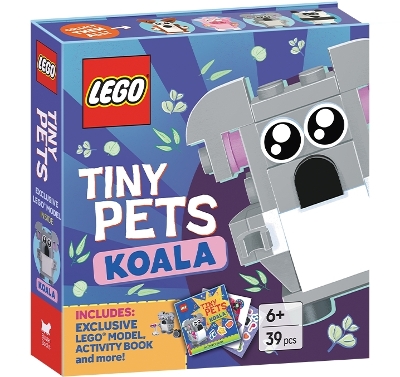 LEGO® Books. Tiny Pets: Koala (with exclusive koala mini-build, paper crafts, stickers and activity book)
