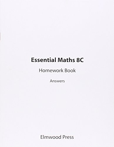 Essential Maths 8C Homework Answers