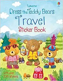 Dress the Teddy Bears Travel Sticker Book