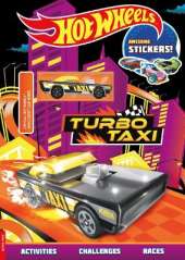 Hot Wheels™: Turbo Taxi (with stickers and Hot Wheels™ Small Bloc™ car model)