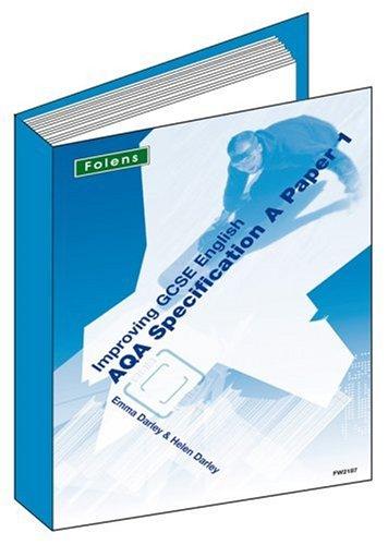Improving GCSE English: AQA/A Paper 1