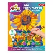 Art Fantastic Paint-by-Numbers Kit: Flowers