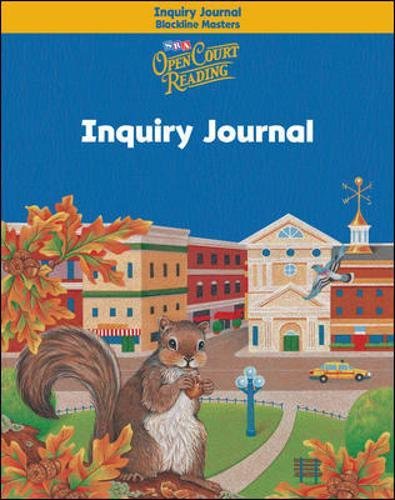 Open Court Reading, Inquiry Journal Blackline Masters, Grade 3