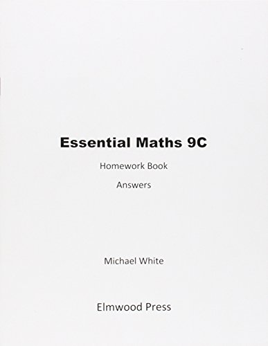 Essential Maths 9C Homework Answers