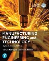 Manufacturing Engineering and Technology in SI Units [GLOBAL EDITION]