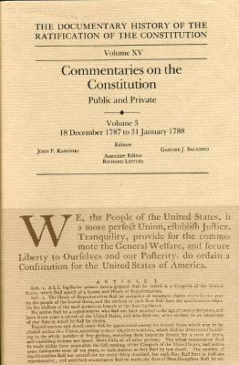 Commentaries on the Constitution Vol 3