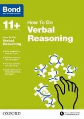 Bond 11+: Verbal Reasoning: How to Do
